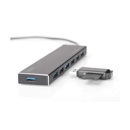 HUB USB DIGITUS 3.0 7XUSB A/F
